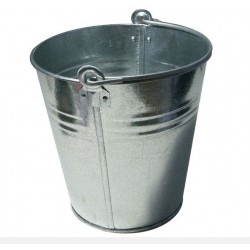 Seau en acier galvanisé 12 L