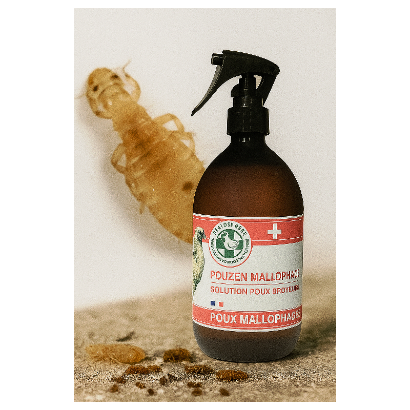 produit pour combattre les poux mallophage ou poux broyeur
