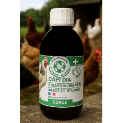 contre les vers du jabot des poules